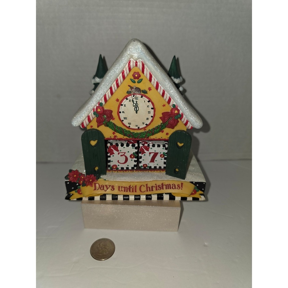 Mary‎ Engelbreit Christmas Countdown Calendar Cottage, a collectible advent